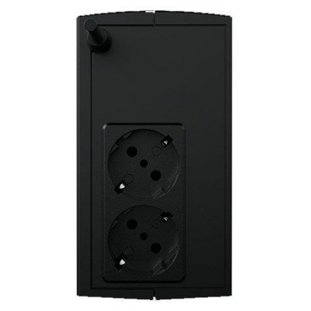 UPS: CyberPower UTC650E LineInteractive, 650VA/360W 2 Schuko Black, фото , изображение 2