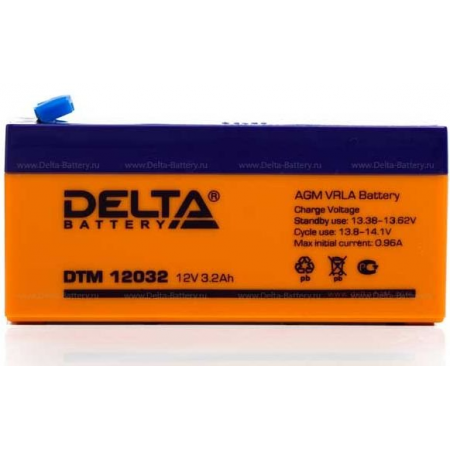 Аккумуляторная батарея Delta DTM12032, фото , изображение 2