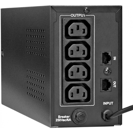 ИБП Exegate Power Back BNB-850 LED (C13,RJ), фото , изображение 2