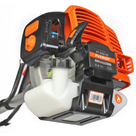 Бензотриммер PATRIOT PT 4555ES Country 250108045 { неразборная, раб. объем 45сс, 2.5 л.с., диам.диска 23см, леска 2.4мм, захват 46см}, фото , изображение 5