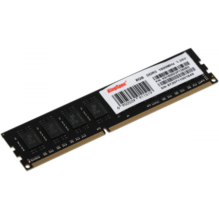 Память DDR3L 8Gb 1600MHz Kingspec KS1600D3P13508G RTL PC3-12800 CL11 DIMM 240-pin 1.35В, фото 