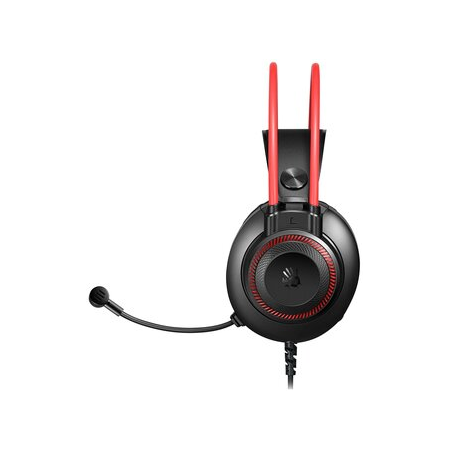 Компьютерная гарнитура A4Tech Bloody G200S черный/красный (G200S USB/ BLACK +RED), фото , изображение 2