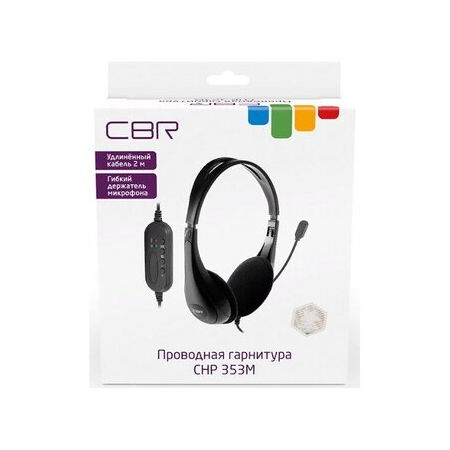 Компьютерная гарнитура CBR CHP 353M, black, фото , изображение 5