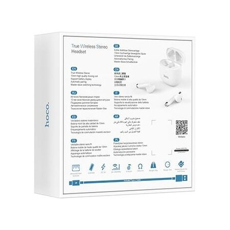 Беспроводные наушники Hoco ES56, белый, фото , изображение 5