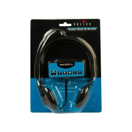 Наушники с микрофоном Oklick HS-M143VB, фото , изображение 4