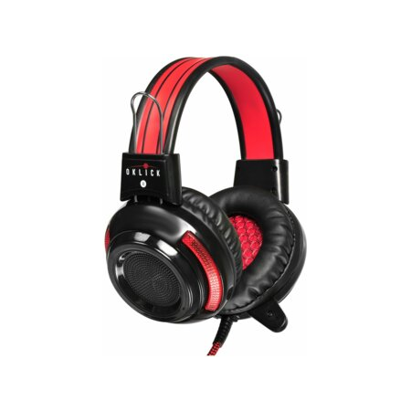 Компьютерная гарнитура OKLICK HS-G300 ARMAGEDDON, черный/красный, фото , изображение 2