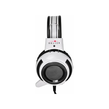 Компьютерная гарнитура OKLICK HS-G300 ARMAGEDDON, черный/белый, фото , изображение 2