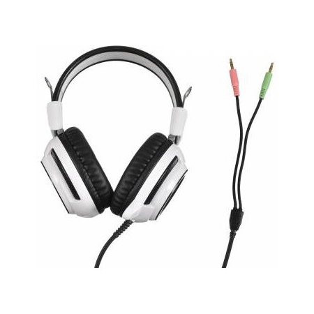 Компьютерная гарнитура OKLICK HS-G300 ARMAGEDDON, черный/белый, фото , изображение 7