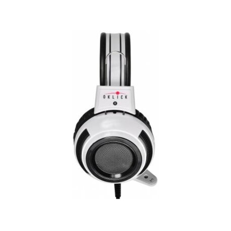 Компьютерная гарнитура OKLICK HS-G300 ARMAGEDDON, черный/белый, фото , изображение 3