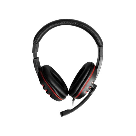 Компьютерная гарнитура OKLICK HS-L380G ABBADON, черный/красный, фото , изображение 3