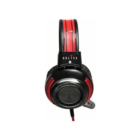 Компьютерная гарнитура OKLICK HS-G300 ARMAGEDDON, черный/красный, фото , изображение 3