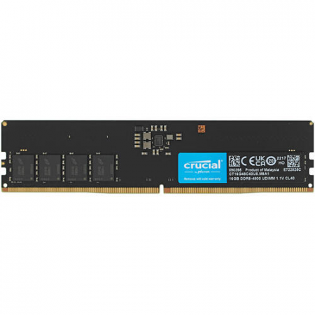 Оперативная память DIMM Crucial DDR5 16Gb CT16G48C40U5, фото 