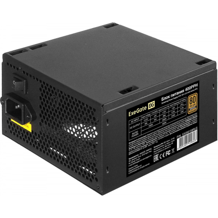 Блок питания ExeGate 400PPH 400W EX292159RUS, фото 