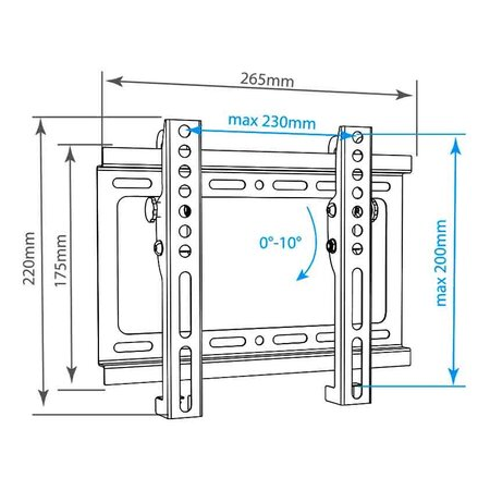 Кронштейн на стену Arm Media STEEL-6, фото , изображение 10