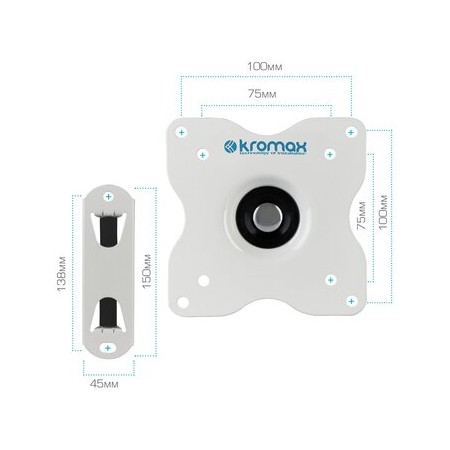 Кронштейн на стену Kromax DIX-15, фото , изображение 5