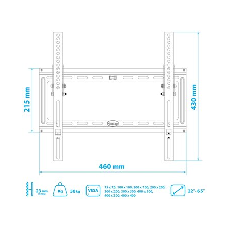 Кронштейн на стену Kromax IDEAL-4, фото , изображение 8