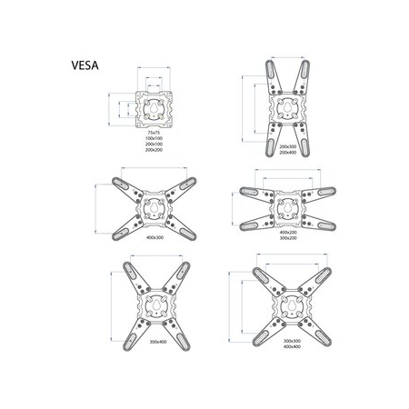 Кронштейн на стену Kromax ATLANTIS-45, фото , изображение 17
