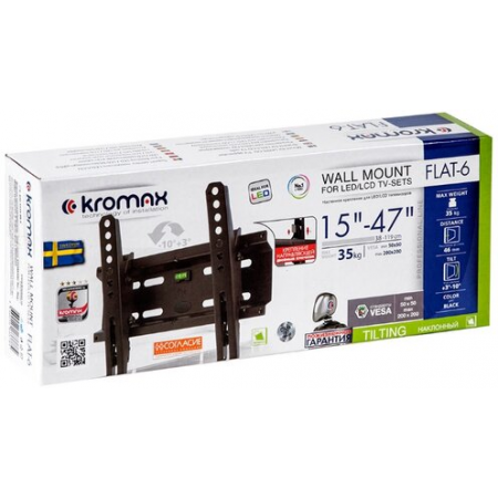 Кронштейн на стену Kromax FLAT-6, фото , изображение 11