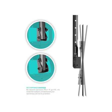 Кронштейн на потолок ONKRON N2L, фото , изображение 3