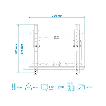 Кронштейн на стену Kromax IDEAL-6, фото , изображение 7