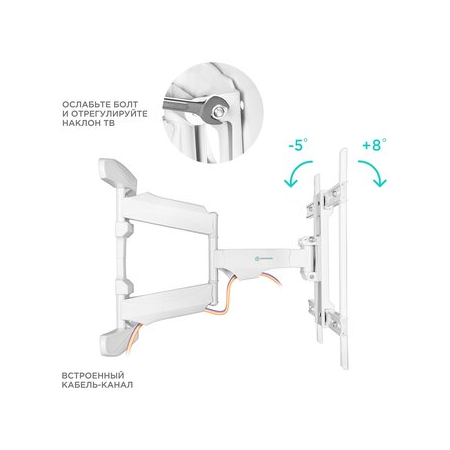 Кронштейн на стену ONKRON M6L, фото , изображение 5