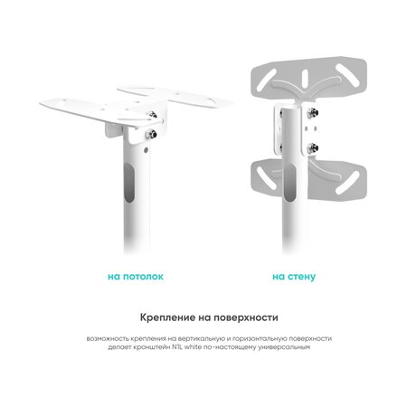 Кронштейн на потолок ONKRON N1L, фото , изображение 18