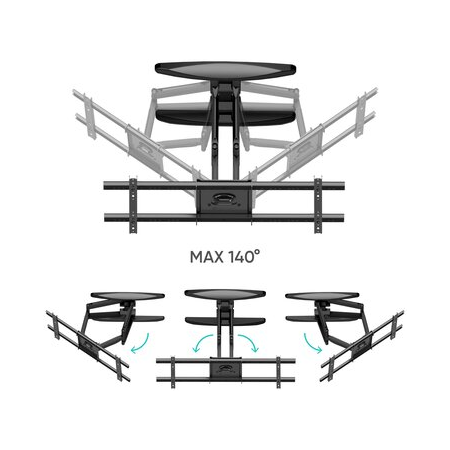 Кронштейн на стену ONKRON M6L, фото , изображение 3