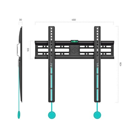 Кронштейн на стену ONKRON FM2, фото , изображение 4