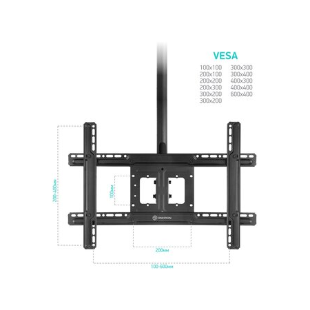 Кронштейн на потолок ONKRON N2L, фото , изображение 5