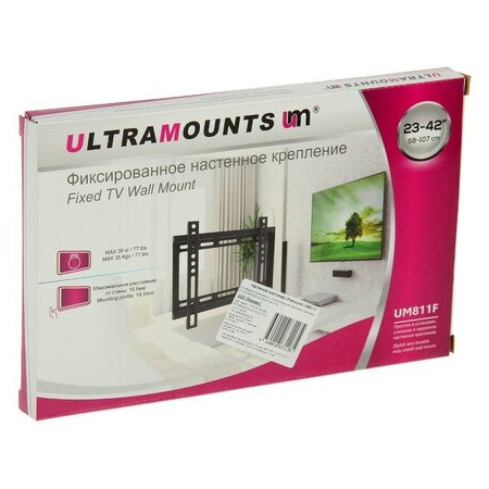 Кронштейн на стену UltraMounts UM 811F, фото , изображение 6