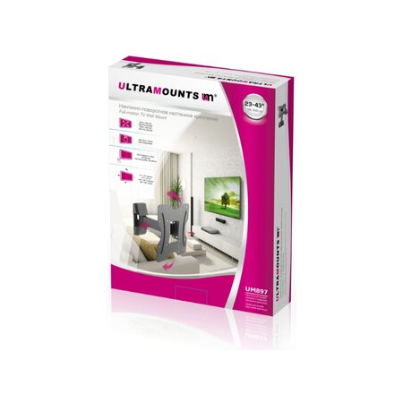 Кронштейн на стену UltraMounts UM897, фото , изображение 3