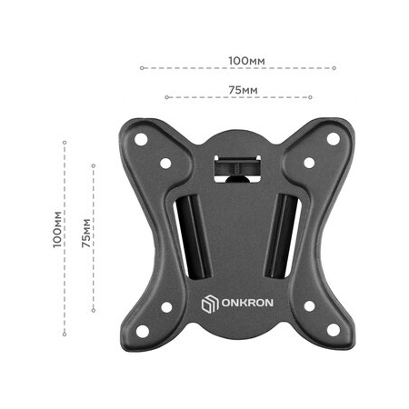 Кронштейн на стену ONKRON для телевизора 10"-32" наклонно-поворотный NP15, фото , изображение 2