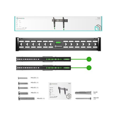 Кронштейн на стену ONKRON TM6, фото , изображение 7