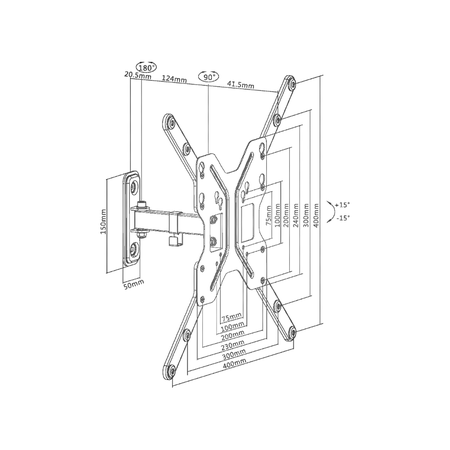 Кронштейн на стену UltraMounts UM902, фото , изображение 4