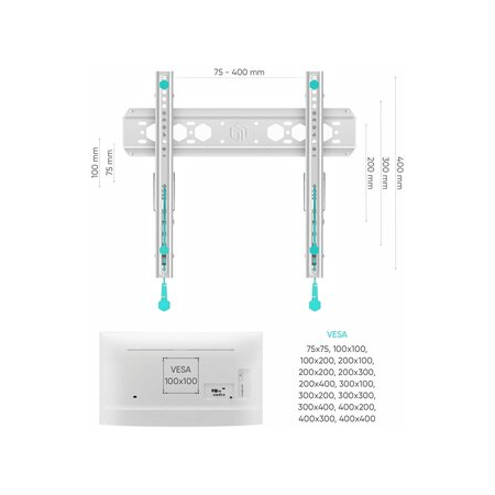 Кронштейн на стену ONKRON TM5, фото , изображение 17