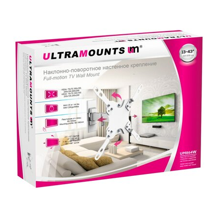 Кронштейн на стену UltraMounts UM 864, фото , изображение 6