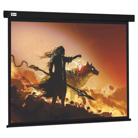 Экран Cactus 149.4x265.7см Wallscreen CS-PSW-149X265-BK 16:9 настенно-потолочный рулонный черный, фото 