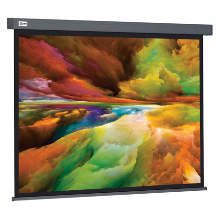Экран Cactus 152x203см Wallscreen CS-PSW-152X203-SG 4:3 настенно-потолочный рулонный серый, фото 