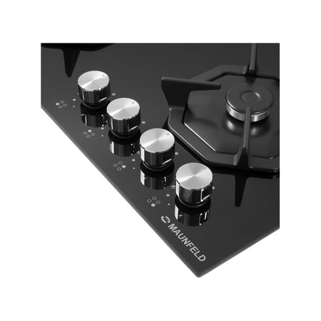 Газовая варочная панель MAUNFELD EGHG.64.2CB\G черный, фото , изображение 8