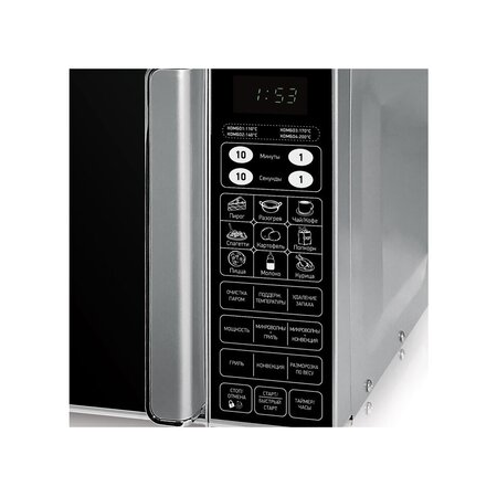 Микроволновая печь  BBK 23MWC-982S/SB-M серебристый, фото , изображение 4
