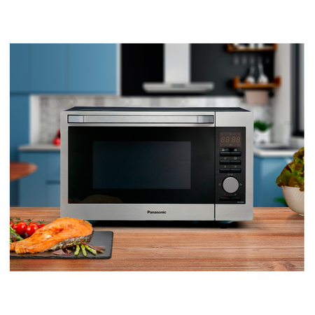 Микроволновая печь PANASONIC NN-C69MSZPE серебристый/черный, фото , изображение 6