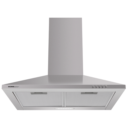 Купольная вытяжка HOMSAIR Delta 60 серебристый, фото , изображение 2