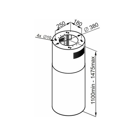 Островная вытяжка MAUNFELD LEE ISLA 39 белый, фото , изображение 13