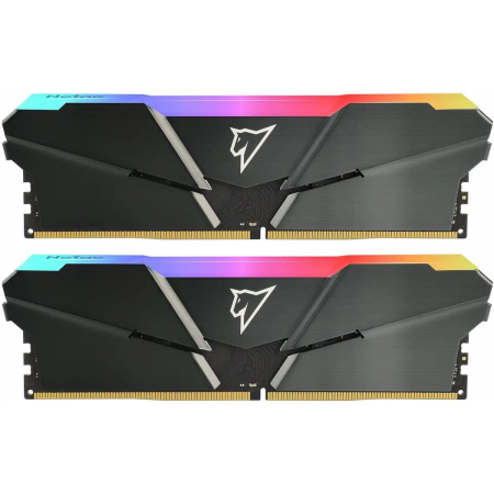 Оперативная память DIMM Netac Shadow RGB DDR4 16Gb NTSRD4P36DP-16E (2x8Gb), фото 