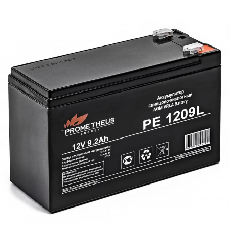 Батарея для ИБП Prometheus Energy PE 1209L 12В 9.2Ач, фото 