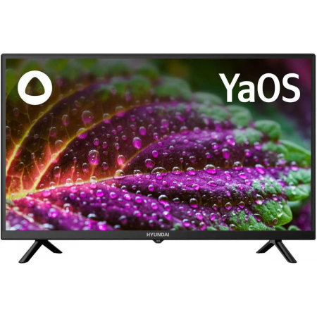 Телевизор LED Hyundai 32 H-LED32BS5003 Яндекс.ТВ Frameless черный HD READY 60Hz DVB-T DVB-T2 DVB-C DVB-S DVB-S2 USB WiFi Smart TV, фото 