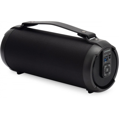 Колонка порт. Digma D-PS1520 черный/черный 16W 1.0 BT 10м 1500mAh (SP1520B), фото 