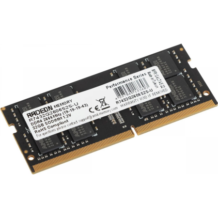 Модуль памяти R7432G2606S2S-U DDR4  32Gb  2666MHz  So-DIMM  1.2V  Retail, фото 