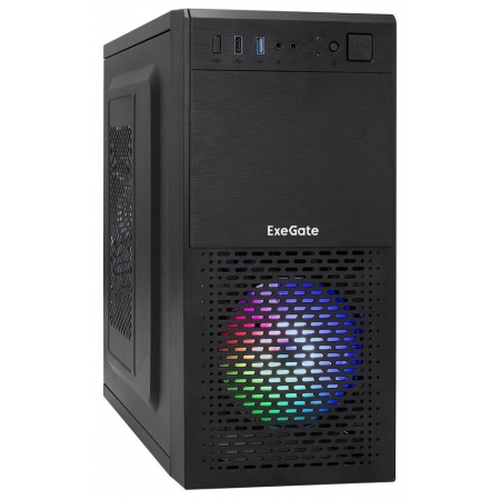 Корпус ExeGate mEVO-7807 600W чёрный EX292985RUS, фото 