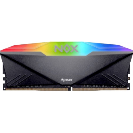 Оперативная память DIMM Apacer NOX RGB Black DDR4 8Gb AH4U08G32C28YNBAA-1, фото 
